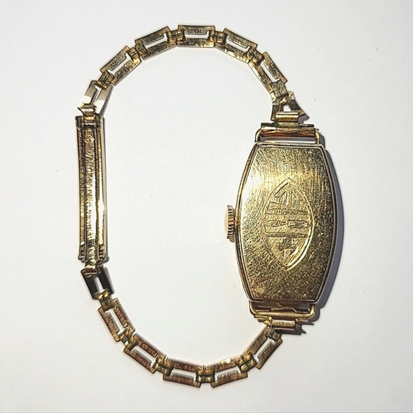 SOLD!!  FIDELITY ART DECO LADIES WRISTWATCH 10K R.G.P. - Picture 4 of 12